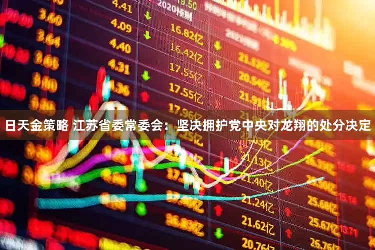 日天金策略 江苏省委常委会：坚决拥护党中央对龙翔的处分决定